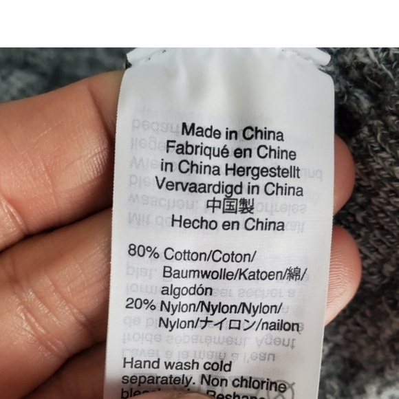 ❤️ MADEWELL Medium Gray grandpa cardigan button down with pockets. No Flaws! - Picture 4 of 6